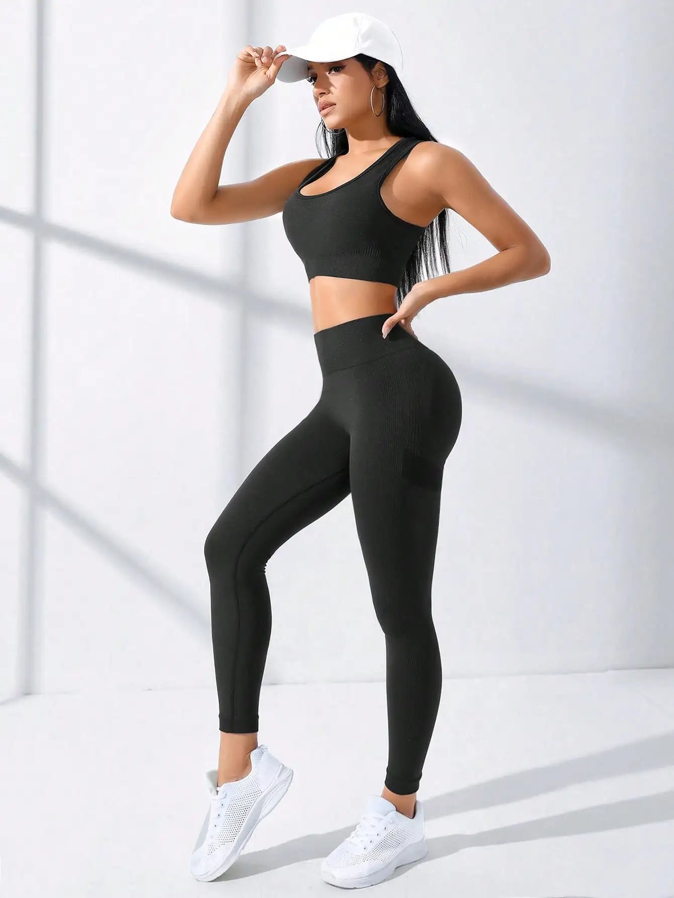 Crisscross Yoga Set with Tummy Control